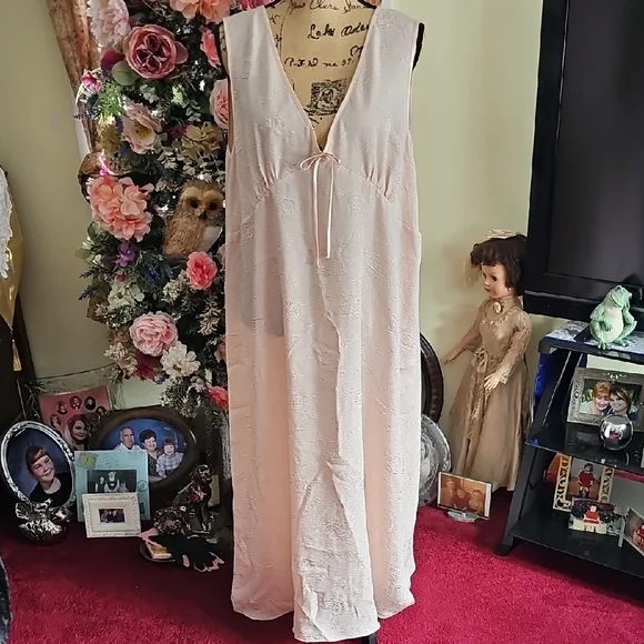 3X Tall- Jaclyn Smith Studio Sleep Gown - Picture 3 of 12